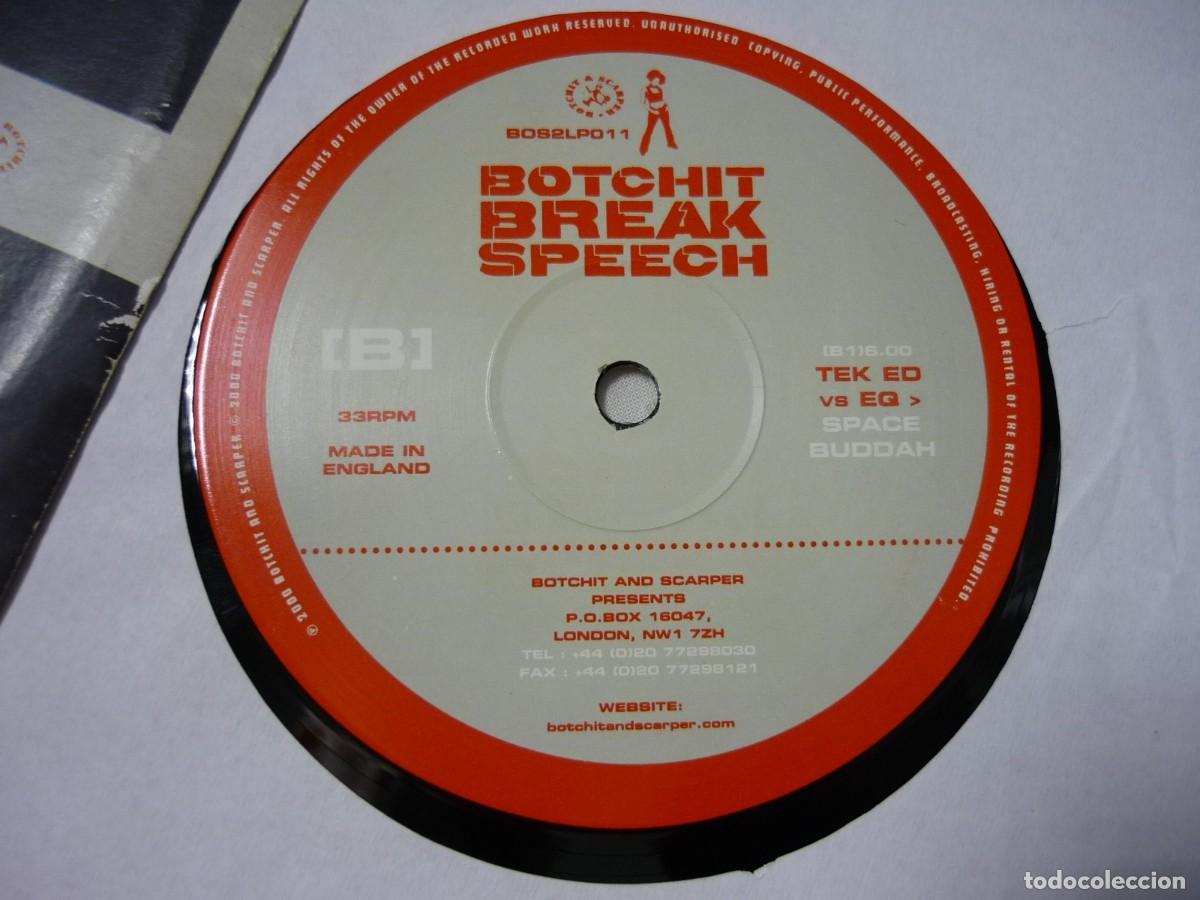 Discos de vinilo: Triple LP vinilo Botchit Breakspeech 2000 - Foto 7