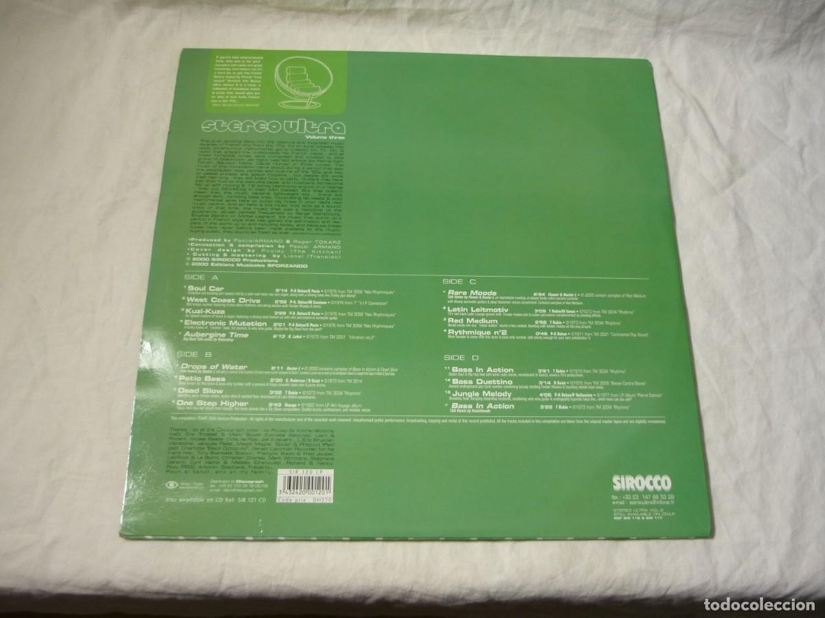 Discos de vinilo: Doble LP vinilo Stereo Ultra 3 Sirocco - Foto 2