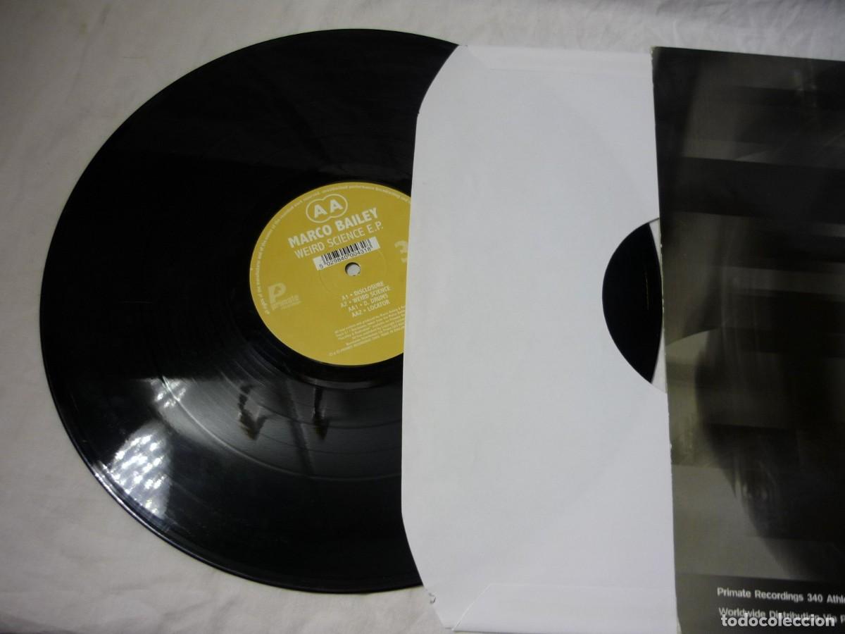 Discos de vinilo: EP vinilo Marco Bailey Weird Science 2000 - Foto 3