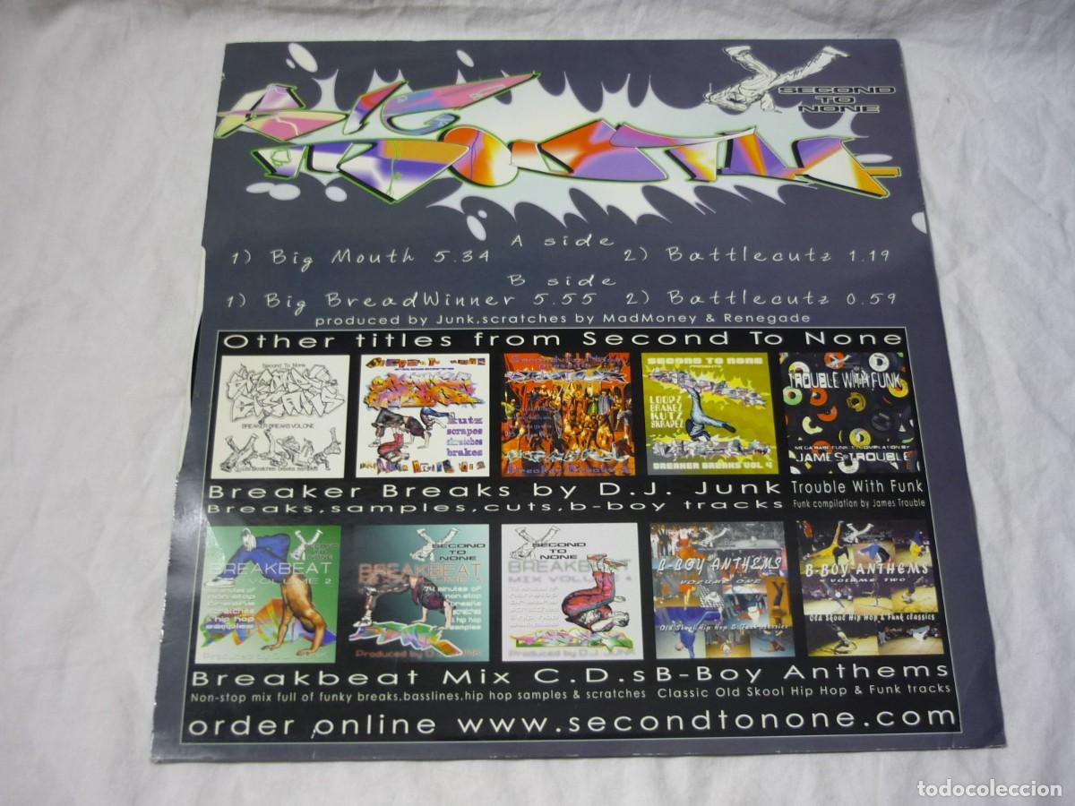 Discos de vinilo: EP vinilo D.J. Junk Second to none Big Mouth - Foto 3