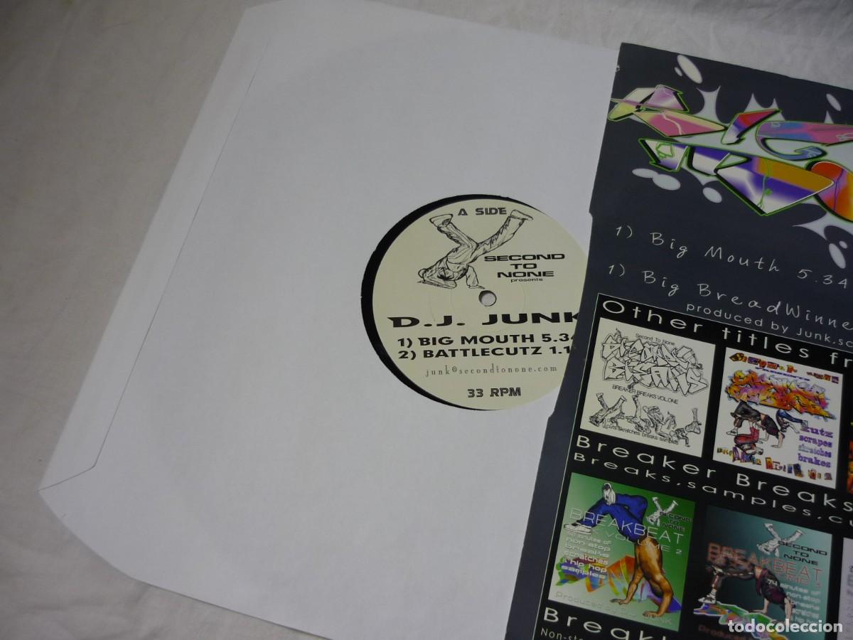Discos de vinilo: EP vinilo D.J. Junk Second to none Big Mouth - Foto 4