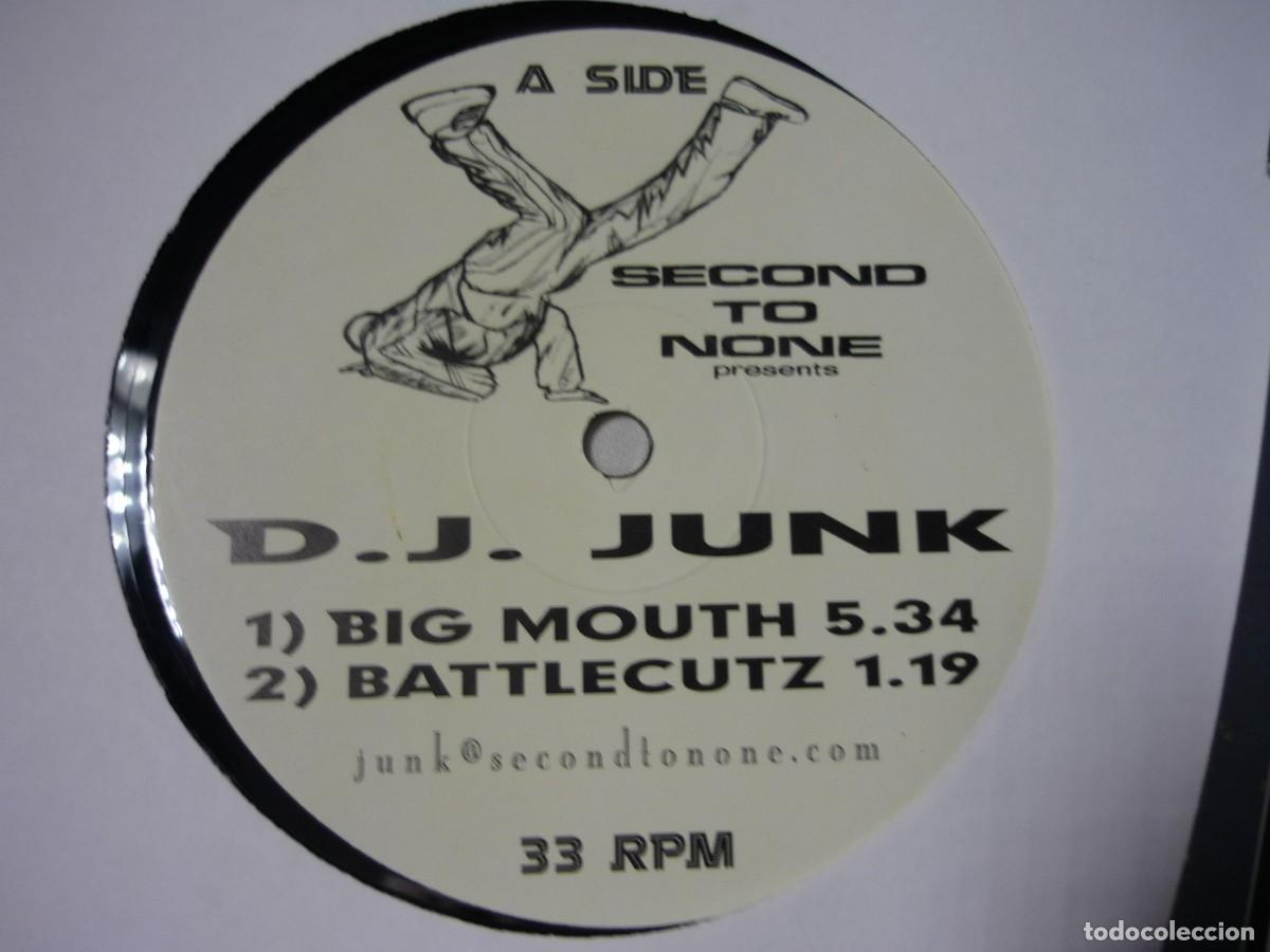 Discos de vinilo: EP vinilo D.J. Junk Second to none Big Mouth - Foto 5