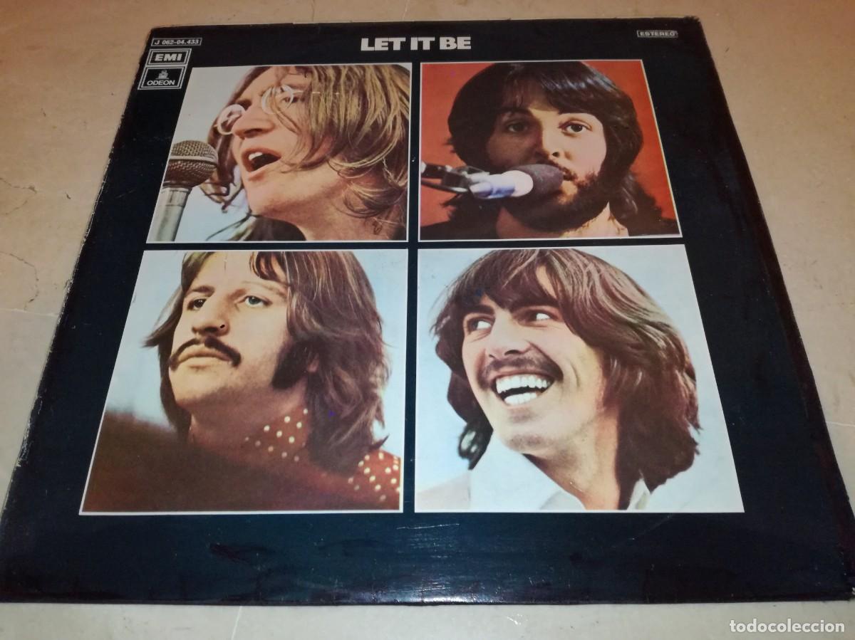 Discos de vinilo: THE BEATLES-LET IT BE-EDICION ESPA&Ntilde;OLA - Foto 1
