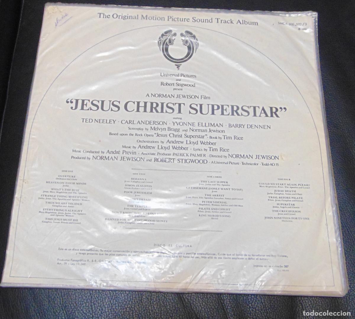 Discos de vinilo: JESUCRISTO SUPERSTAR - DOBLE LP - Foto 4