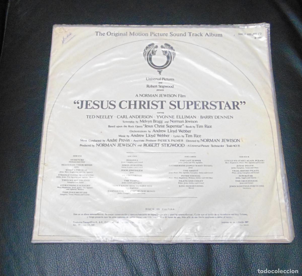 Discos de vinilo: JESUCRISTO SUPERSTAR - DOBLE LP - Foto 5