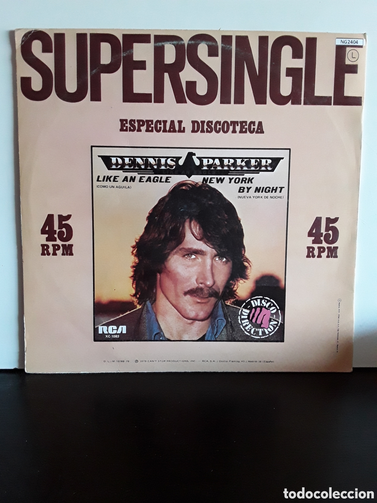 Discos de vinilo: Dennis Parker &lrm;&ndash; Like An Eagle = Como Un Aguila - Foto 2