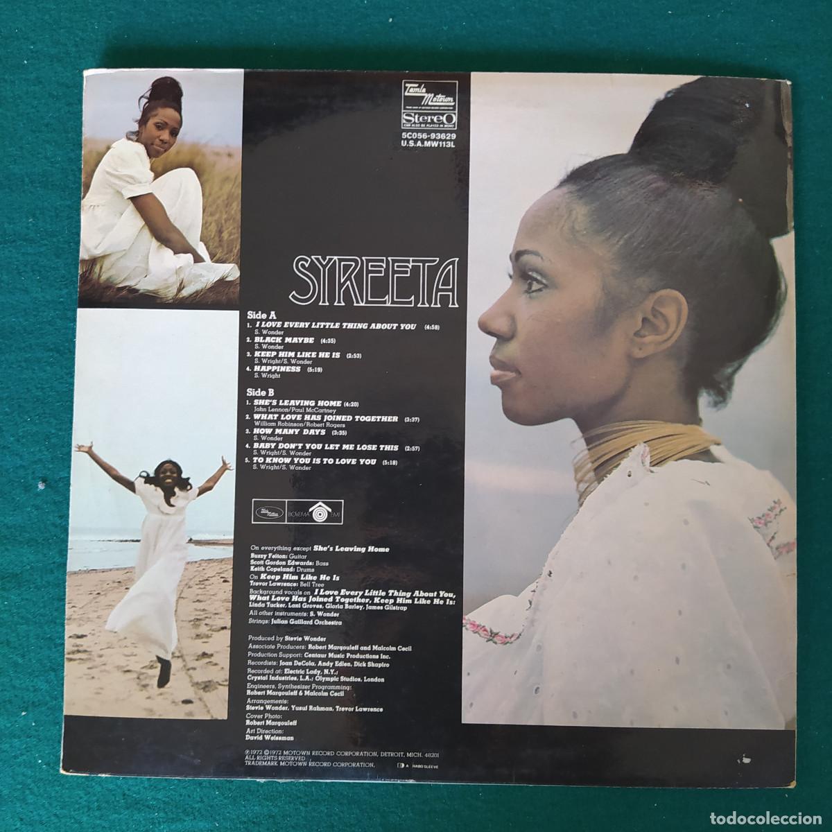 Discos de vinilo: Syreeta &ndash; Syreeta ... - Foto 2