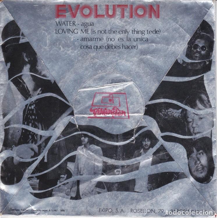 Discos de vinilo: Evolution &ndash; Water; Loving me &ndash; DIMENSION 4003 &ndash; 1970 - Foto 2