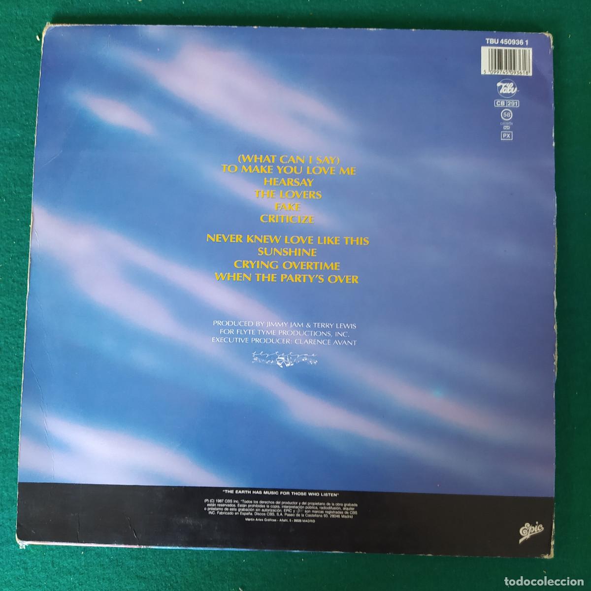 Discos de vinilo: Alexander ONeal &ndash; Hearsay - Foto 2