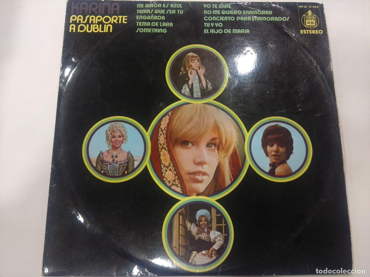 Discos de vinilo: KARINA/PASAPORTE A DUBLIN/VINILO. - Foto 1