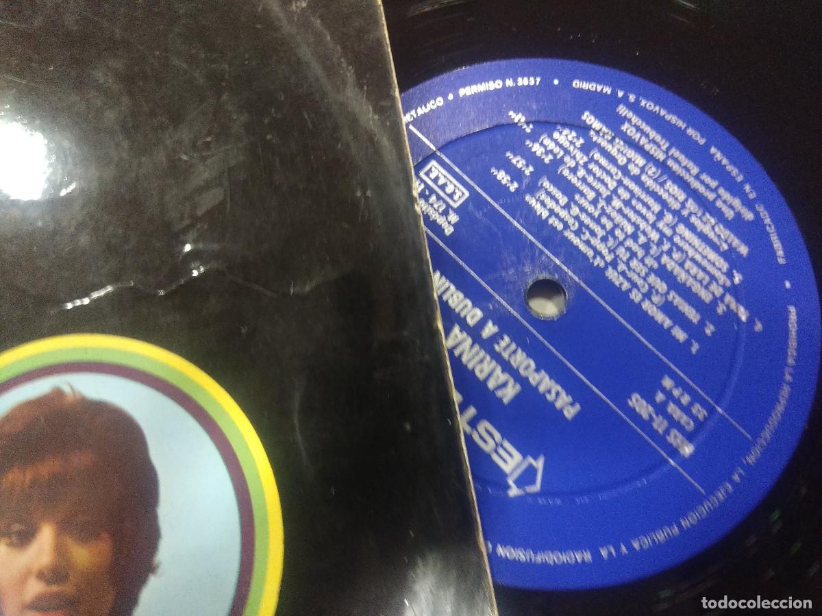 Discos de vinilo: KARINA/PASAPORTE A DUBLIN/VINILO. - Foto 2