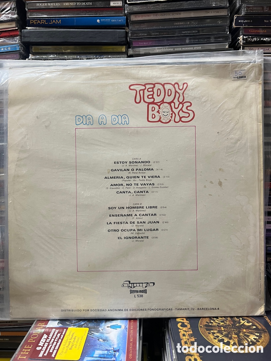 Discos de vinilo: D&iacute;a a d&iacute;a Teddy boys - Foto 2
