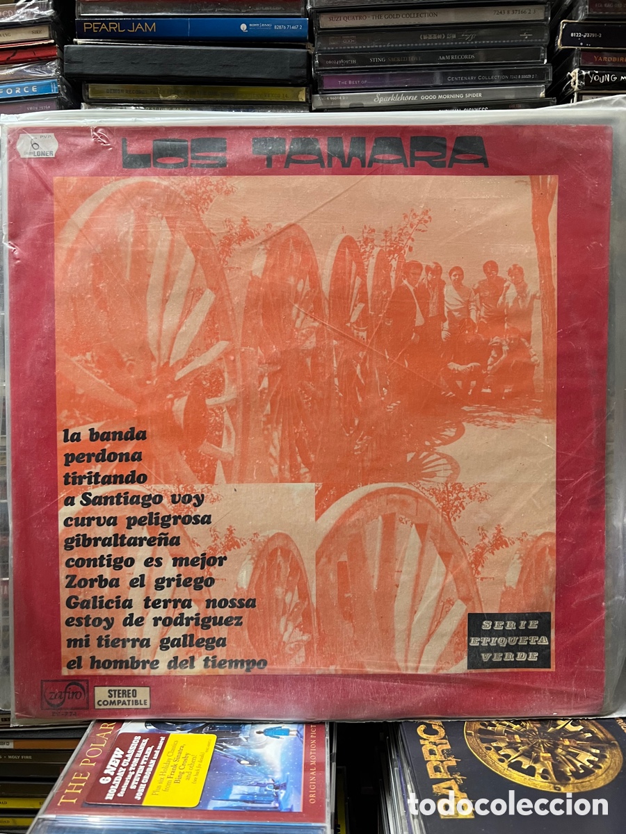 Discos de vinilo: Los tamara A santiago voy - Foto 1
