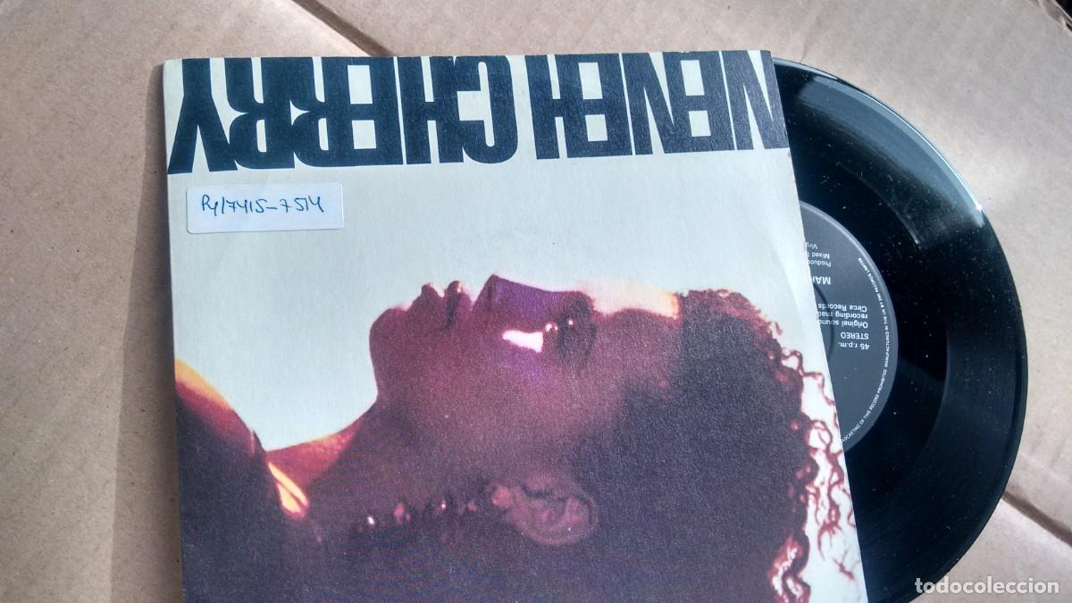 Discos de vinilo: Single ( vinilo) de NENEH CHERRY a&ntilde;os 80 - Foto 1