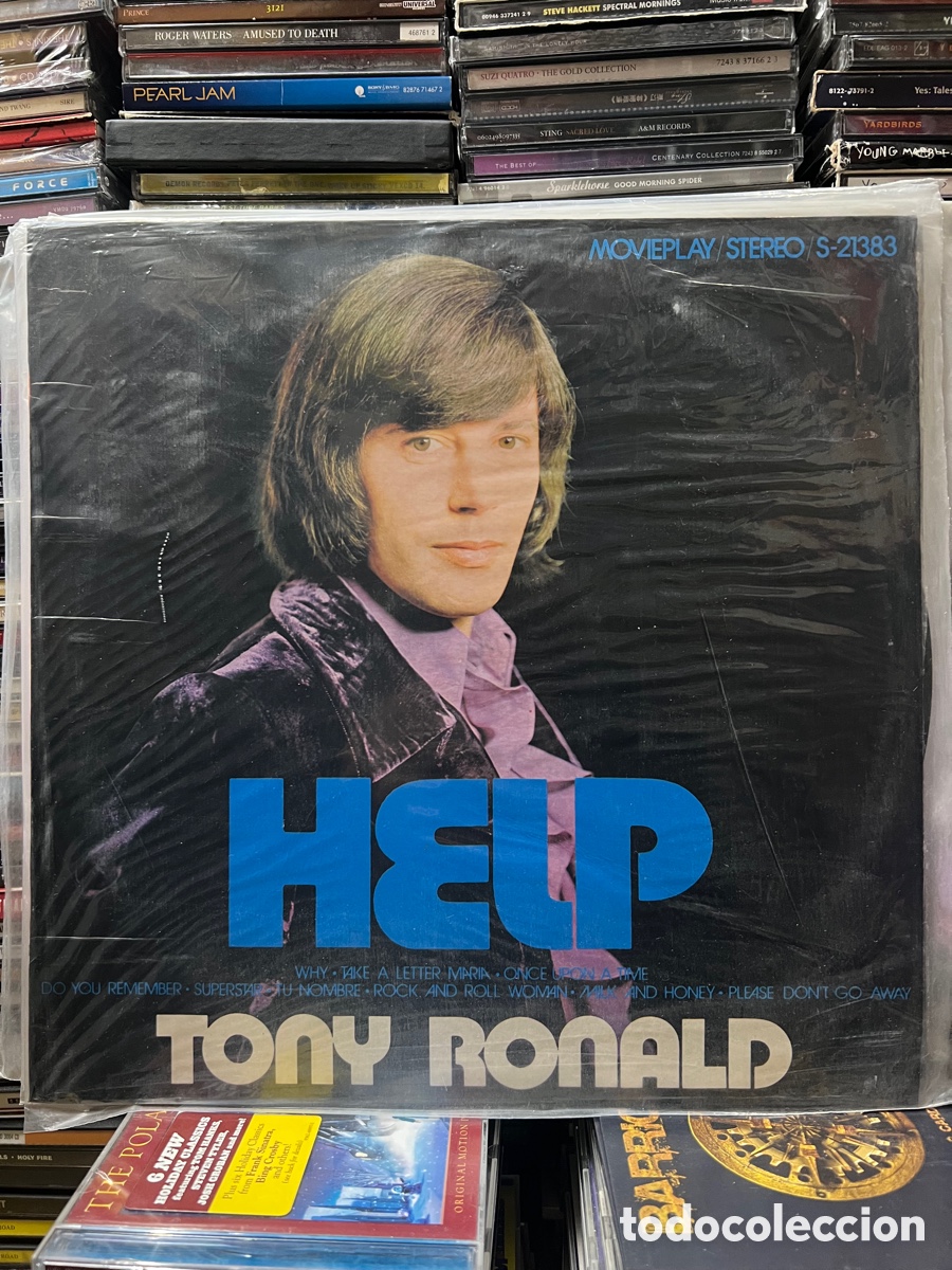 Discos de vinilo: Help Tony Ronald - Foto 1