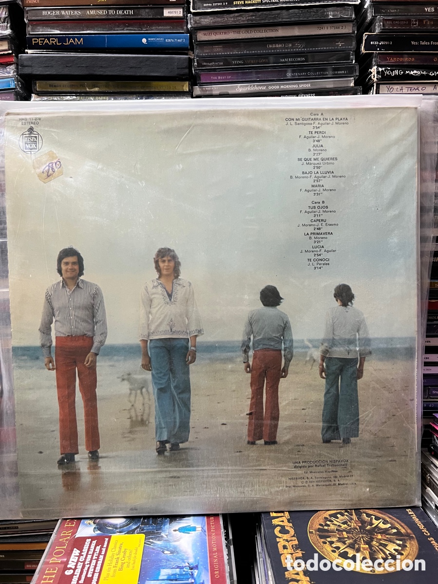 Discos de vinilo: Yerbabuena con mi guitarra en la playa - Foto 2
