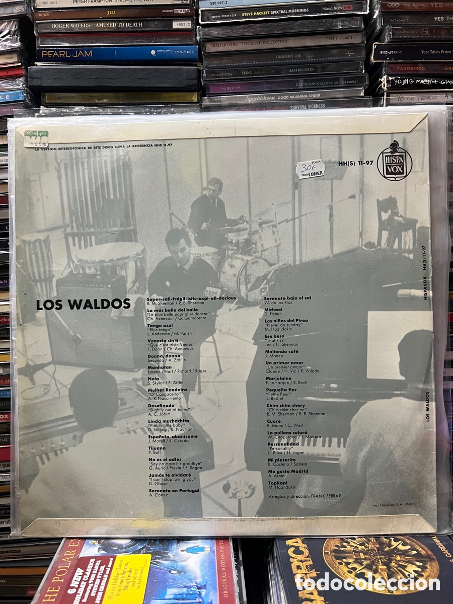 Discos de vinilo: Los waldos Hispa Vox HH 11-97 - Foto 2