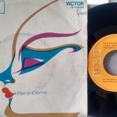 Discos de vinilo: SINGLE ( VINILO) DE PERRY COMO AÑOS 70