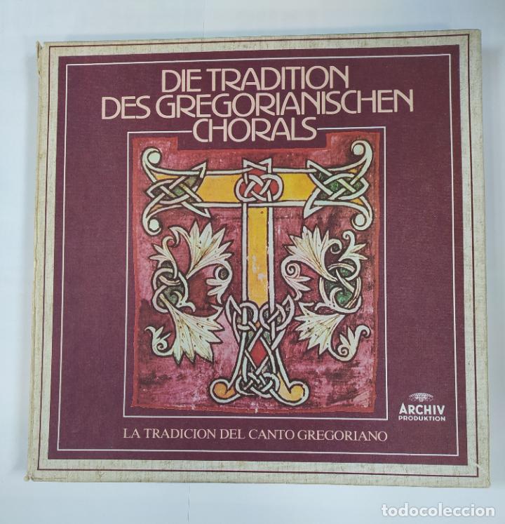 Vinyl-Schallplatten: DIE TRADITION DES GREGORIANISCHEN CHORALS. LA TRADICI&Oacute;N DEL CANTO GREGORIANO. CAJA 6 LP'S. TDKLPBOX