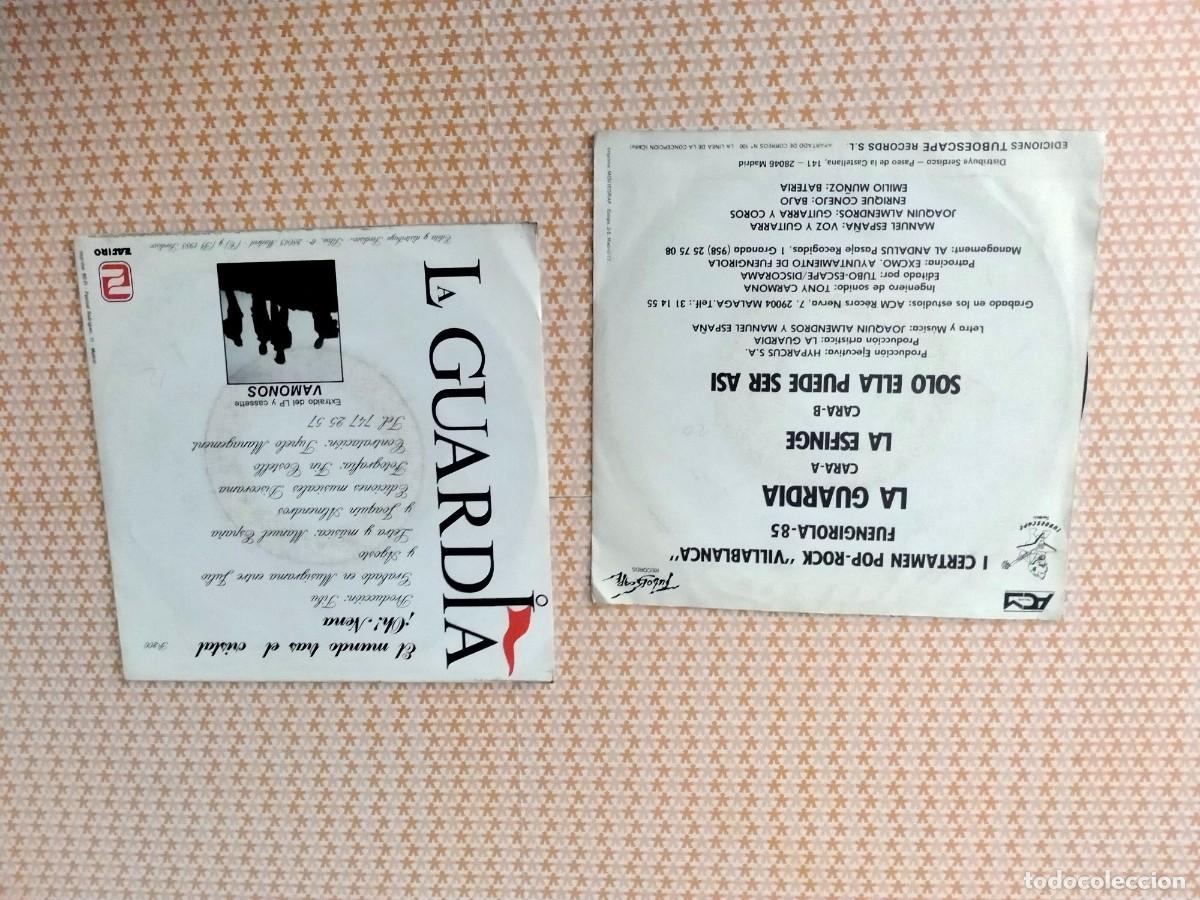Discos de vinilo: vinilos single de -la guardia- - Foto 2