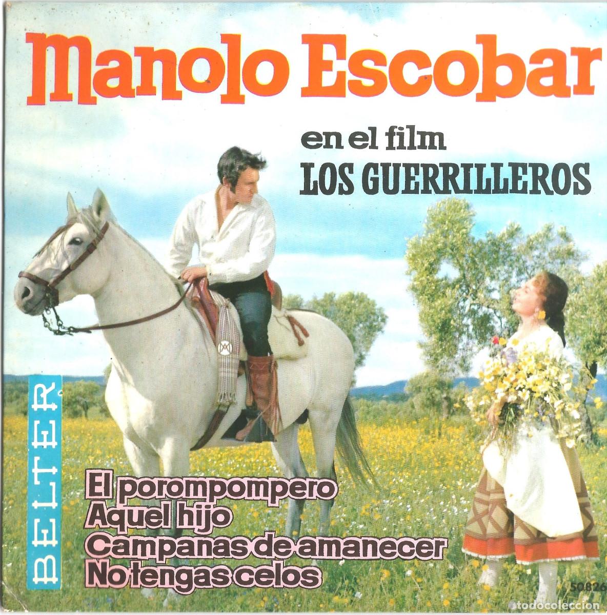 Discos de vinilo: Disco de vinilo SINGLE MANOLO ESCOBAR - Foto 1