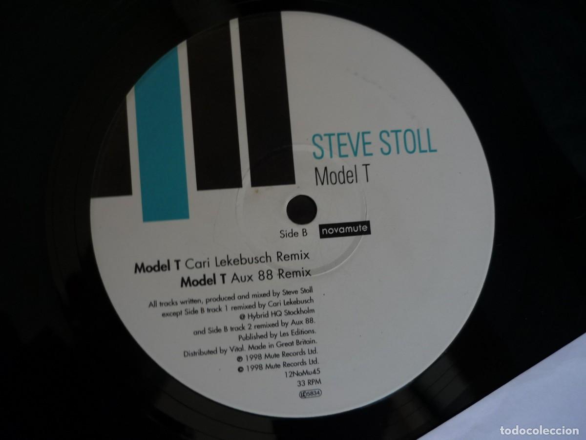 Discos de vinilo: EP vinilo Steve Stoll Model T 1998 - Foto 4