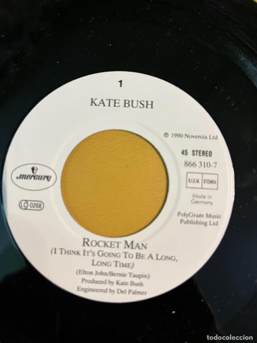 Discos de vinilo: Kate Bush &lrm;&ndash; Rocket Man / Candle In The Wind - Foto 3