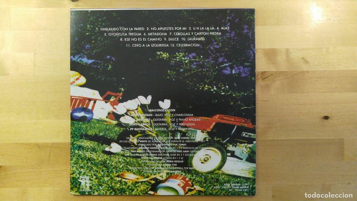 Discos de vinilo: Malconsejo (3) - Una Hora Sin Televisi&oacute;n - LP - Foto 3