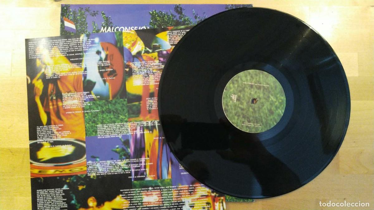 Discos de vinilo: Malconsejo (3) - Una Hora Sin Televisi&oacute;n - LP - Foto 4