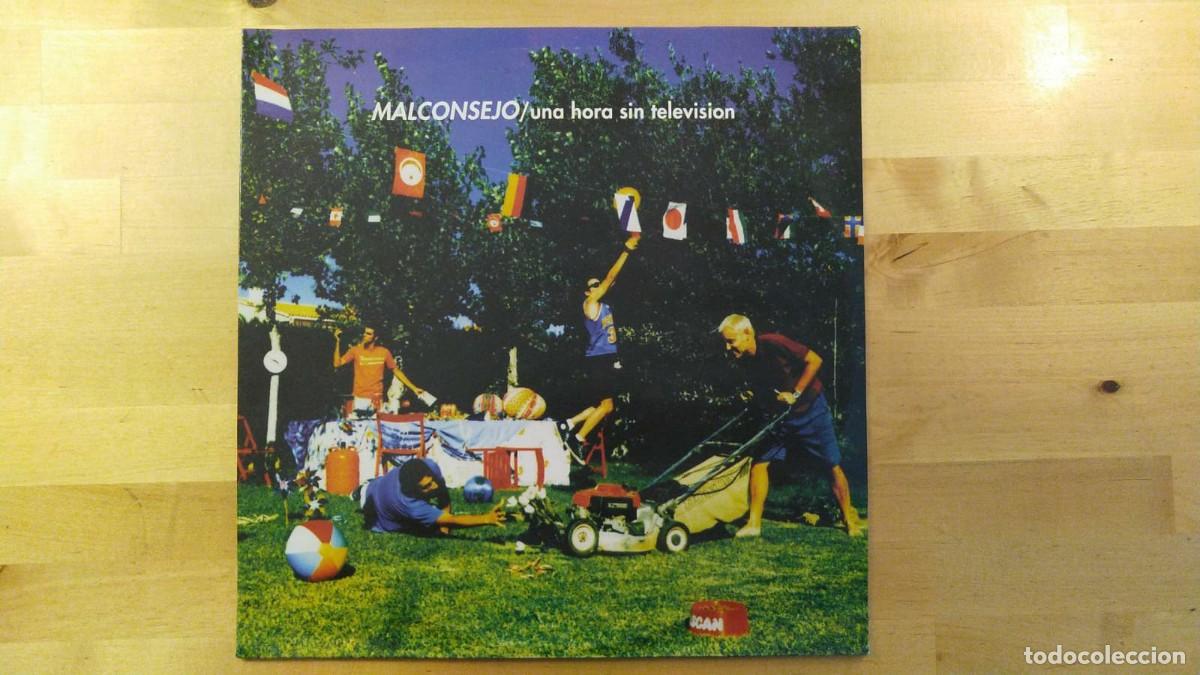 Discos de vinilo: Malconsejo (3) - Una Hora Sin Televisi&oacute;n - LP - Foto 1