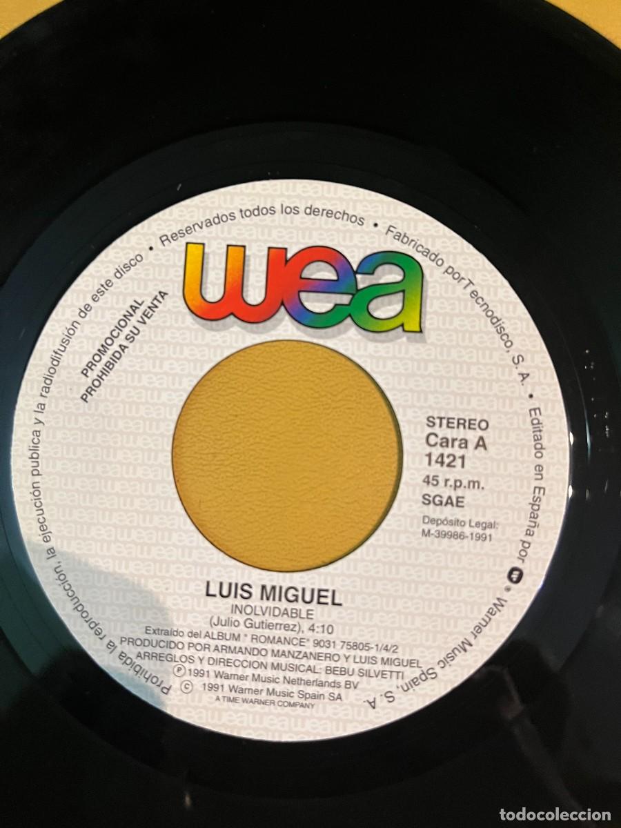 Discos de vinilo: Luis Miguel &lrm;&ndash; Inolvidable - Foto 3