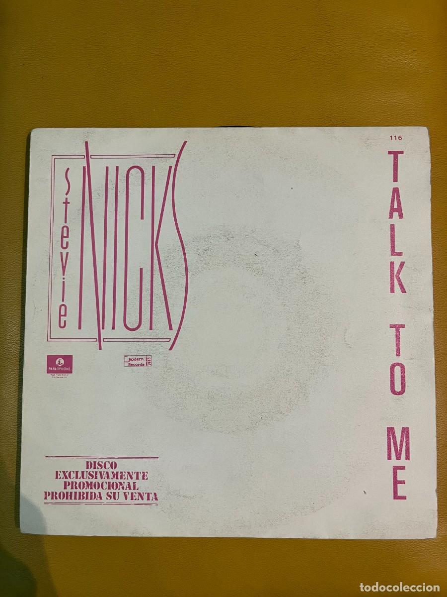 Discos de vinilo: Stevie Nicks &lrm;&ndash; Talk To Me - Foto 1