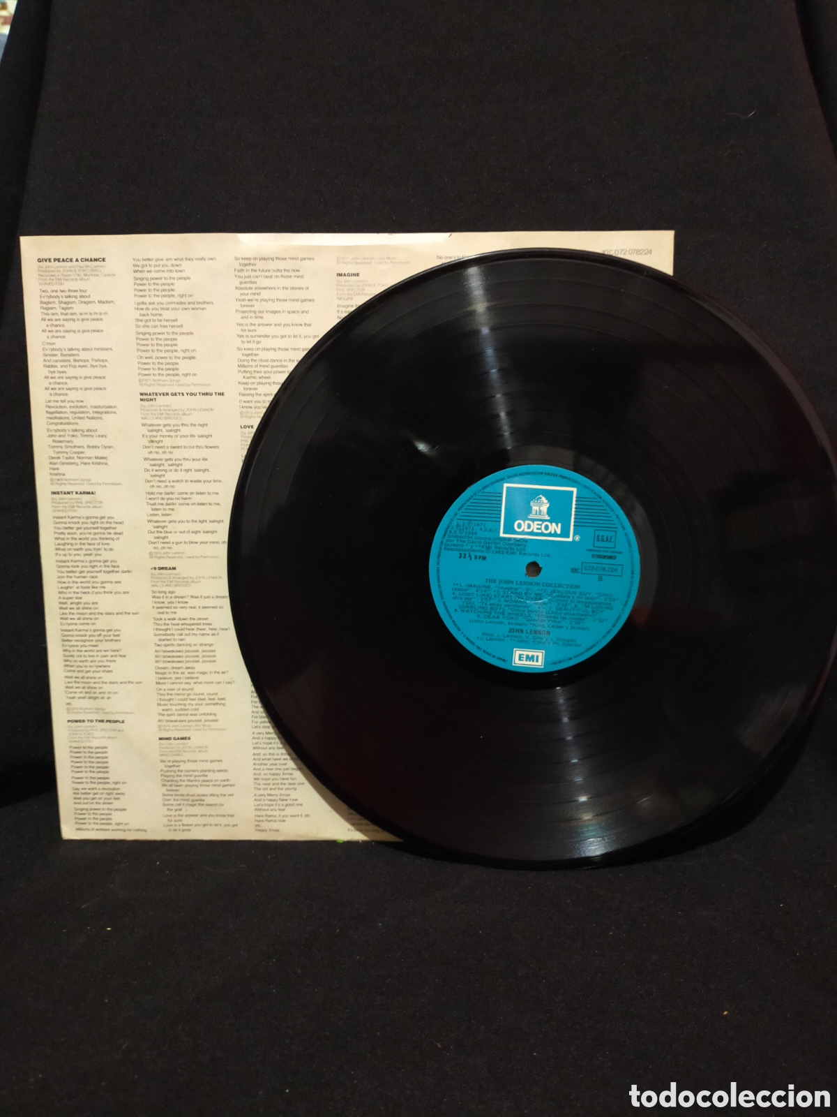 Discos de vinilo: JOHN LENNON: &rdquo; THE JOHN LENNON COLLECTION&rdquo; - LP - Foto 2