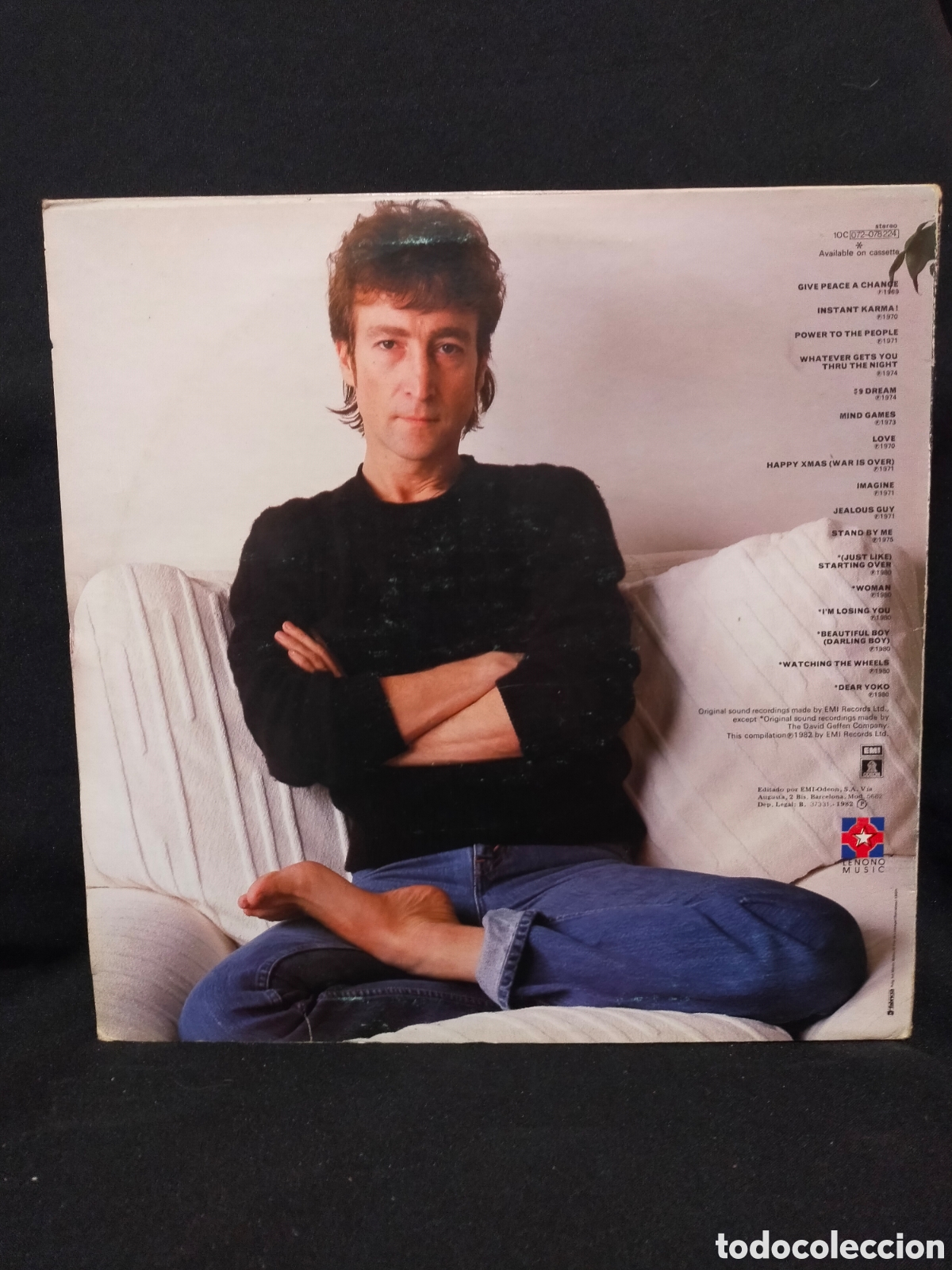 Discos de vinilo: JOHN LENNON: &rdquo; THE JOHN LENNON COLLECTION&rdquo; - LP - Foto 4