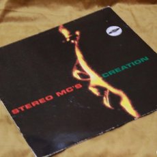 Discos de vinilo: STEREO MC'S, CREATION, 4TH B'WAY,12”. 1993. EDICIÓN HOLANDESA.