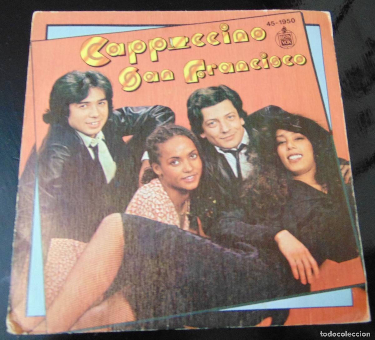 Discos de vinilo: CAPUCCINO - SAN FRANCISCO - SINGLE 1980 - Foto 2