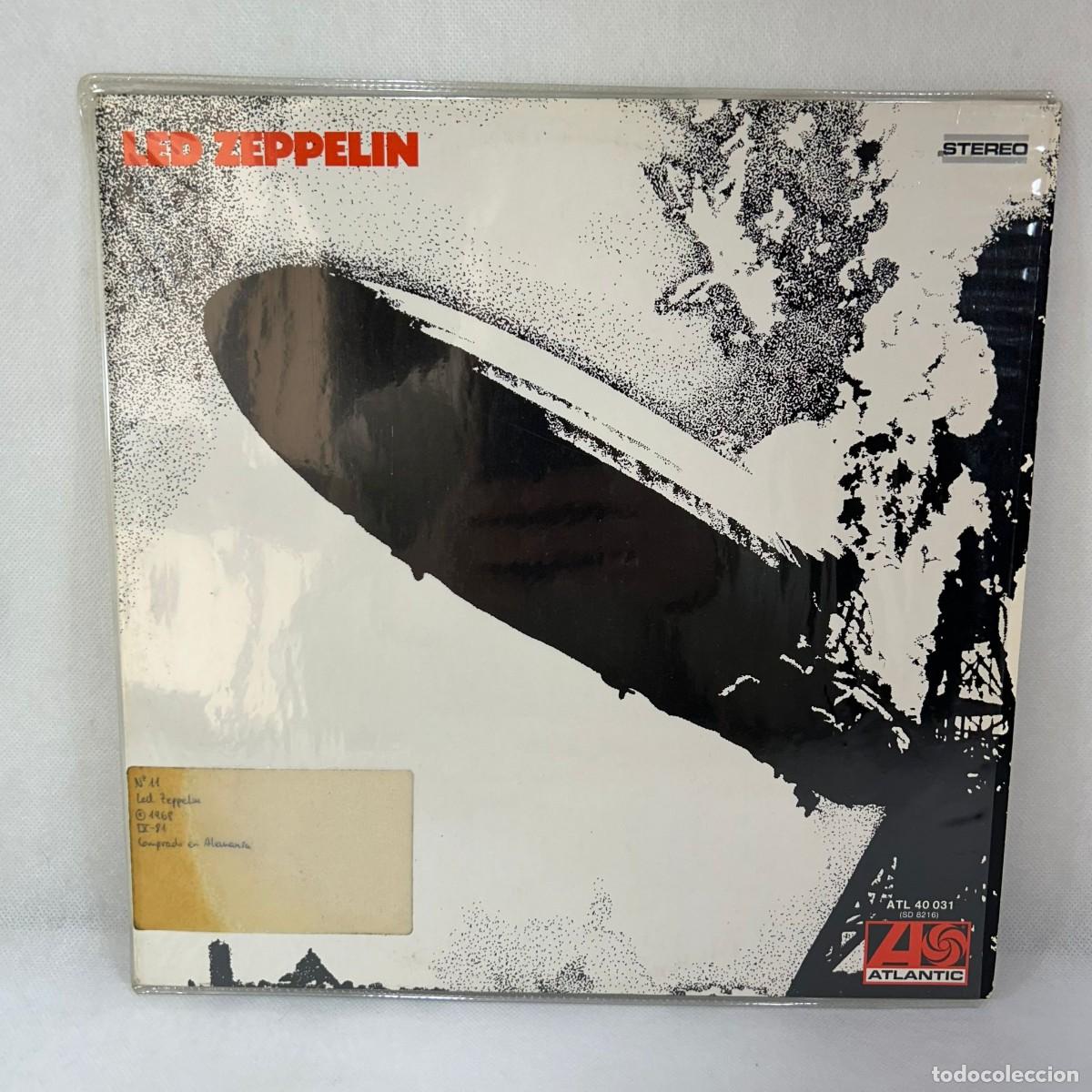 LP. Disco de vinilo. Led Zeppelin - I. 1969.