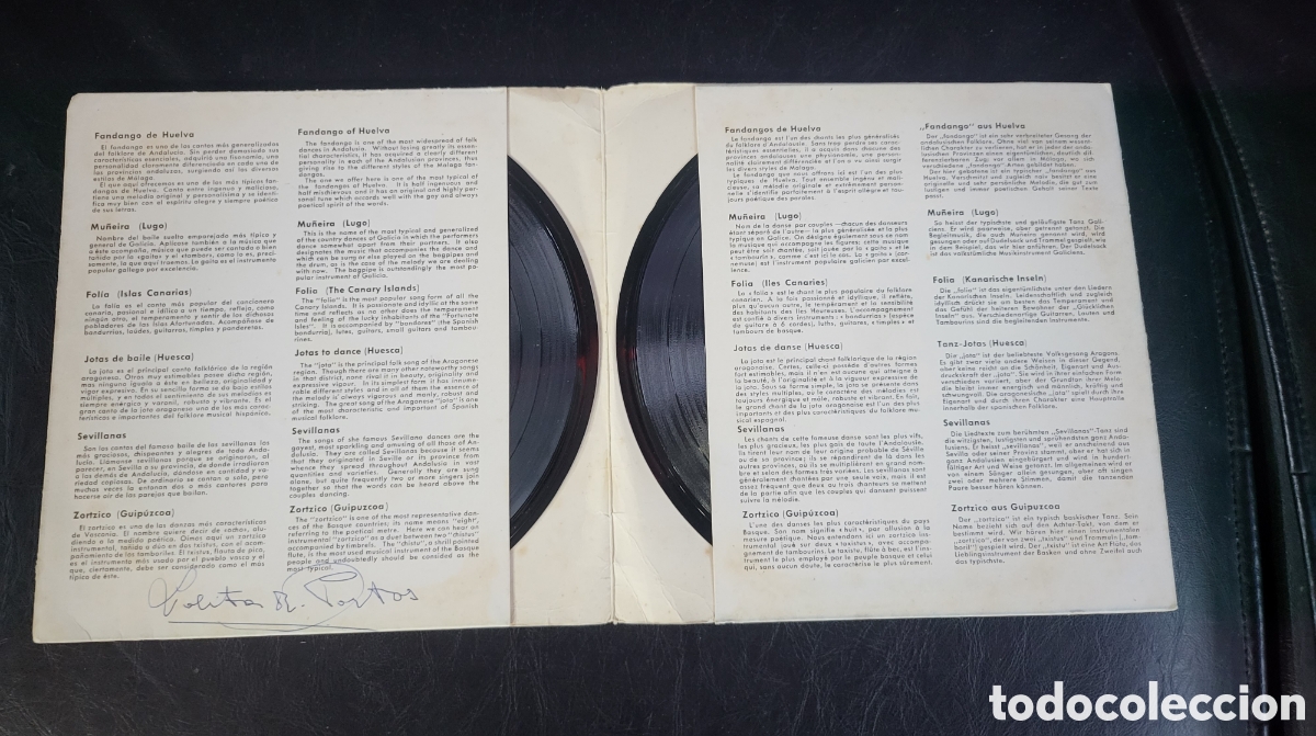 Discos de vinilo: Disco doble flamenco antiguo - Foto 2