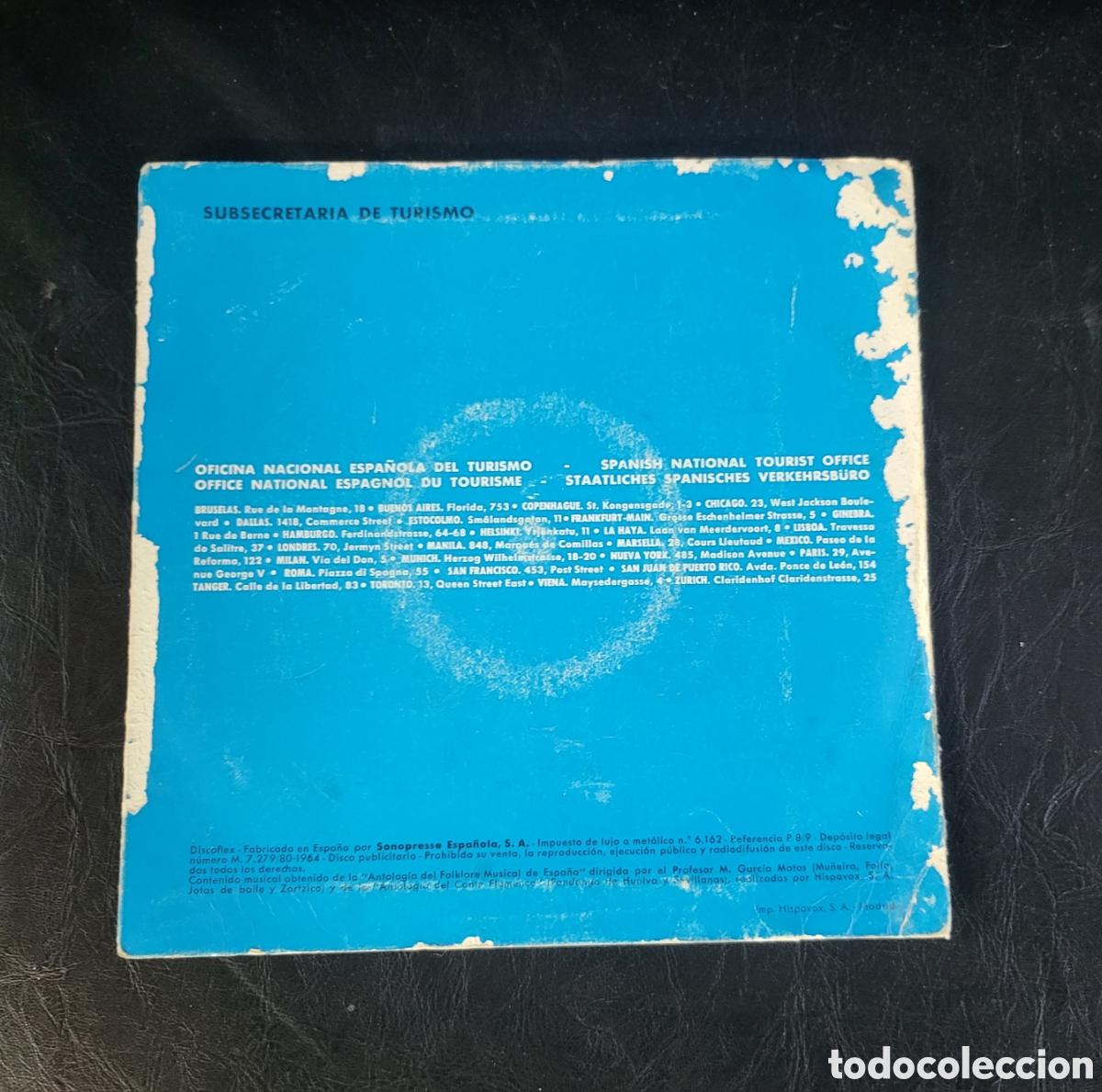 Discos de vinilo: Disco doble flamenco antiguo - Foto 3