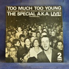 Discos de vinilo: THE SPECIAL A.K.A LIVE - TOO MUCH TOO YOUNG - + 3 EP