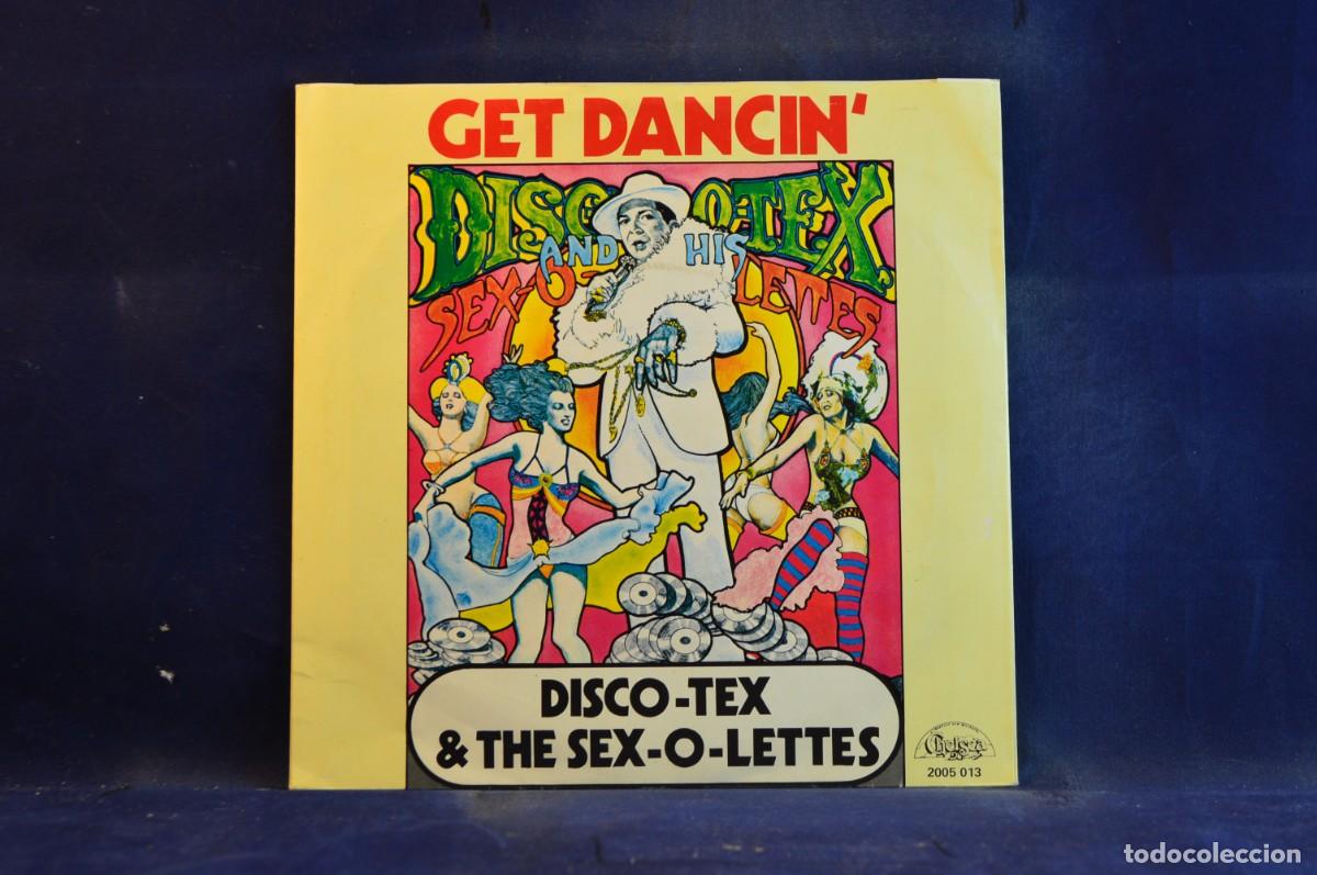Discos de vinilo: DISCO - TEX Y THE SEX-O-LETTES - GET DANCIN