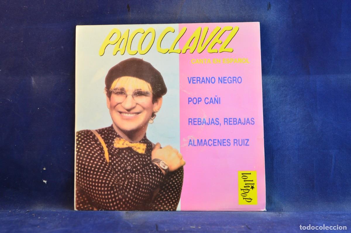 Discos de vinilo: PACO CLAVEL - VERANO NEGRO - + 3 EP - Foto 1