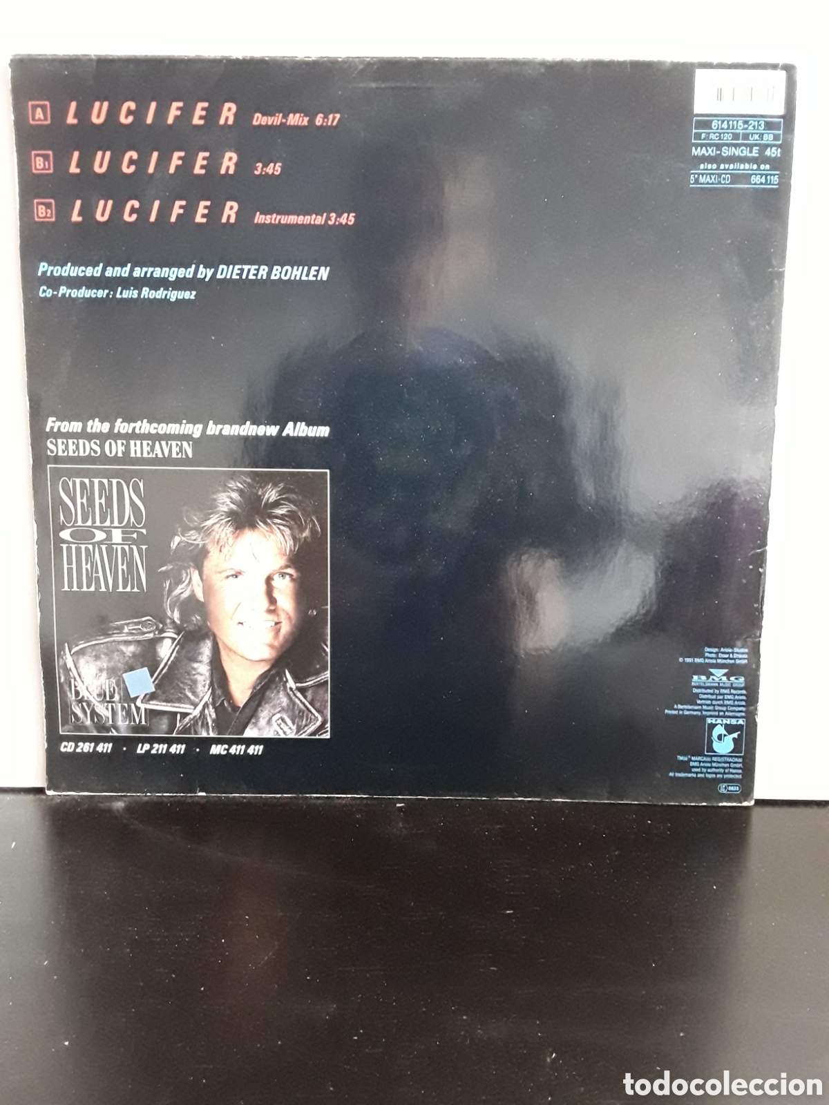 Discos de vinilo: Blue System &lrm;&ndash; Lucifer - Foto 2