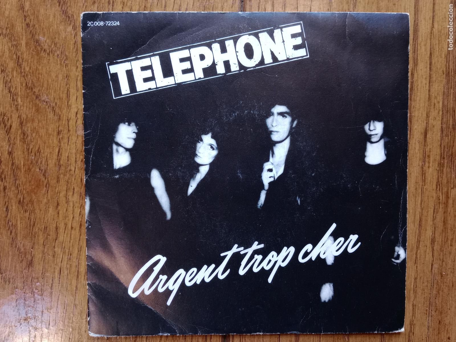 Disques de vinyle: Telephone - argent trop cher + au coeur de la nuit