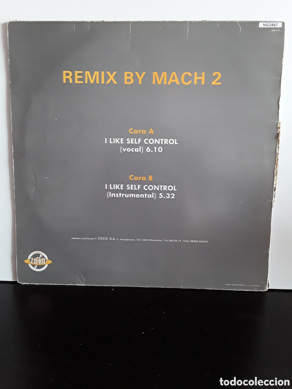 Discos de vinilo: Mach 2 &lrm;&ndash; I Like Self Control - Foto 2