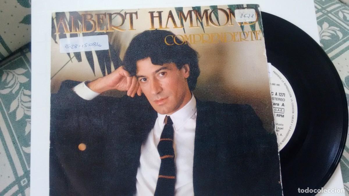 Discos de vinilo: Single ( vinilo) de ALBERT HAMMOND a&ntilde;os 80 - Foto 1