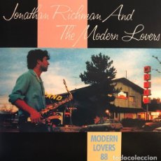Discos de vinilo: LP JONATHAN RICHMAN & THE MODERN LOVERS MODERN LOVERS 88 VINILO AZUL OFERTA TEMPORAL KEVIN GRAY