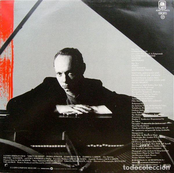 Discos de vinilo: Joe Jackson - Mikes Murder BSO (precintado) - Foto 2
