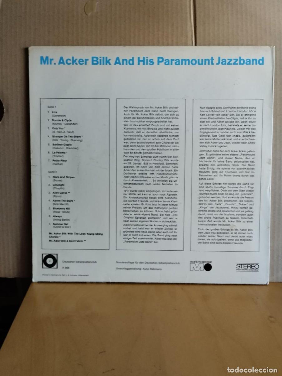 Discos de vinilo: MR.ACKER BILK ---- ACKER BILK - Foto 2