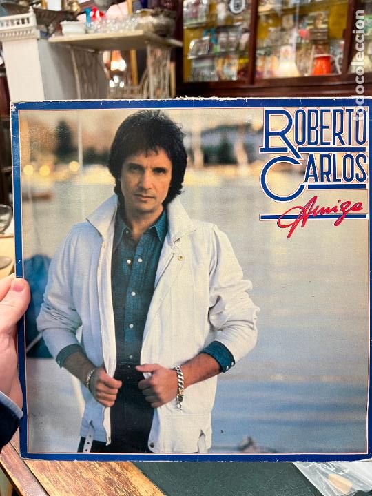 Discos de vinilo: LP ROBERTO CARLOS - AMIGA - Foto 1